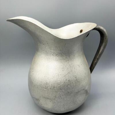Vintage Wear-Ever Aluminum Co. Stamped Water Pitcher