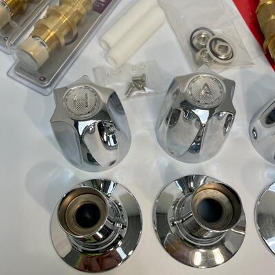 Tub and Shower Faucet Rebuild Lot for Price Pfister Valves Handles