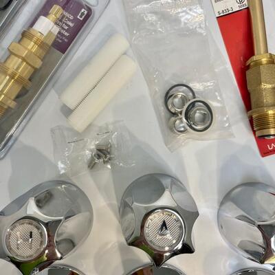 Tub and Shower Faucet Rebuild Lot for Price Pfister Valves Handles