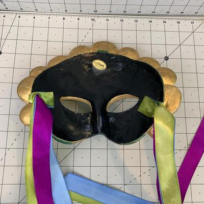 #19 Katerine's Collection Peacock Mardi Gras/ Masquerade Mask