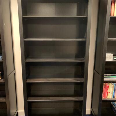 #65 Black/Brown Ikea Hemnes Bookshelf 3 of 10 (New selling for $199)