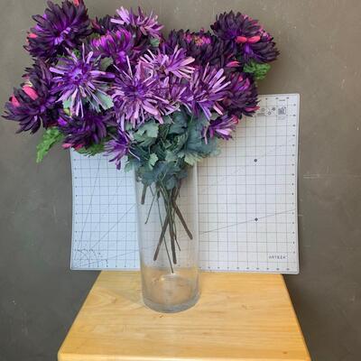 #103 Purple Flower Decorative Piece 