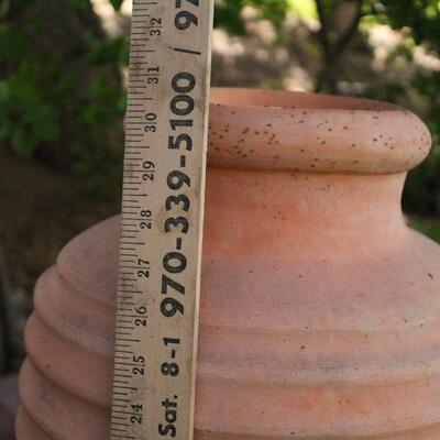 Lot 3: Outdoor Ceramic Large Vessel