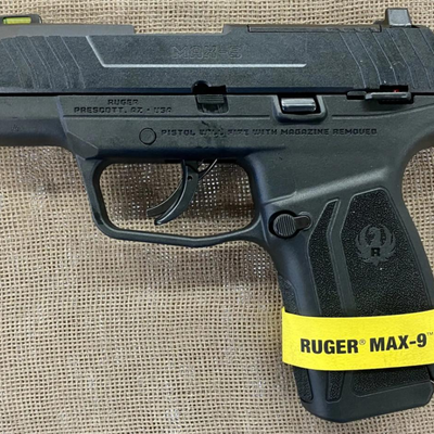 Ruger Max-9 Sub-Compact 9mm Pistol - NEW