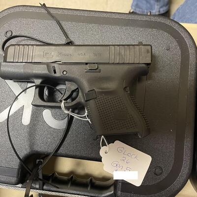 Glock 26 Gen 5 - 9mm Pistol - NEW
