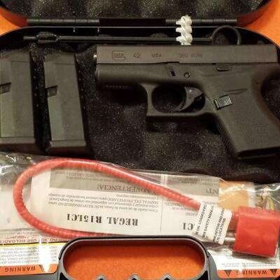 Glock 42 - .380 Pistol - NEW