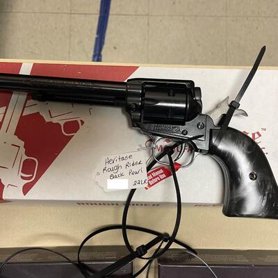 Heritage 6-Shot Rough Rider (BLACK PEARL - 6.5") - Revolver - 22LR - NEW