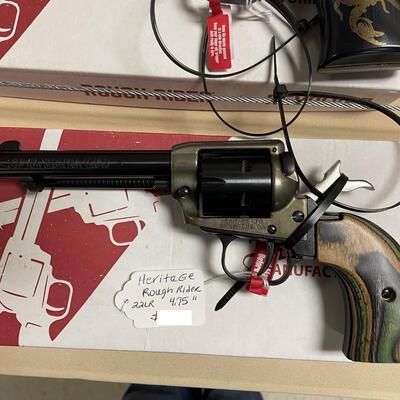 Heritage 6-Shot Rough Rider (Color Case Finish - 4.75'') - Revolver - 22LR - NEW