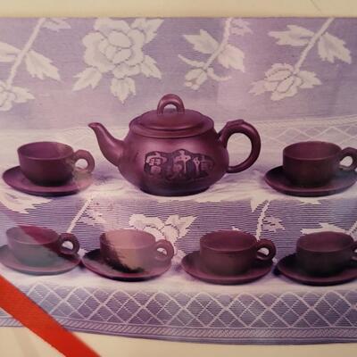 Oriental Tea Pot Set