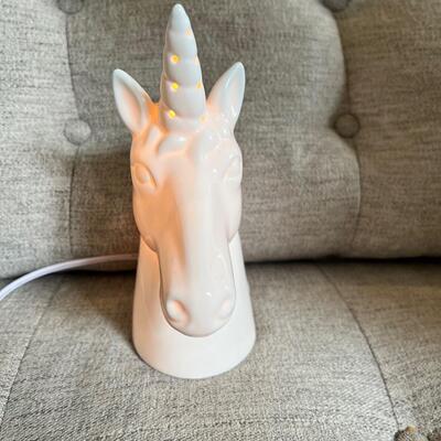 Glass Unicorn light