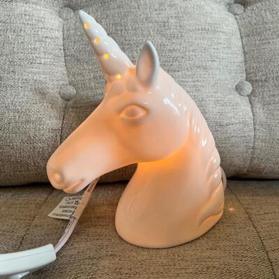 Glass Unicorn light
