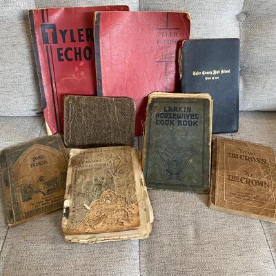 Lot of very old books