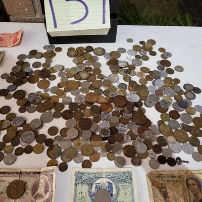 Foreign Dollar/Coin Lot