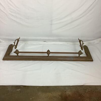 838  Brass Fireplace Bumper