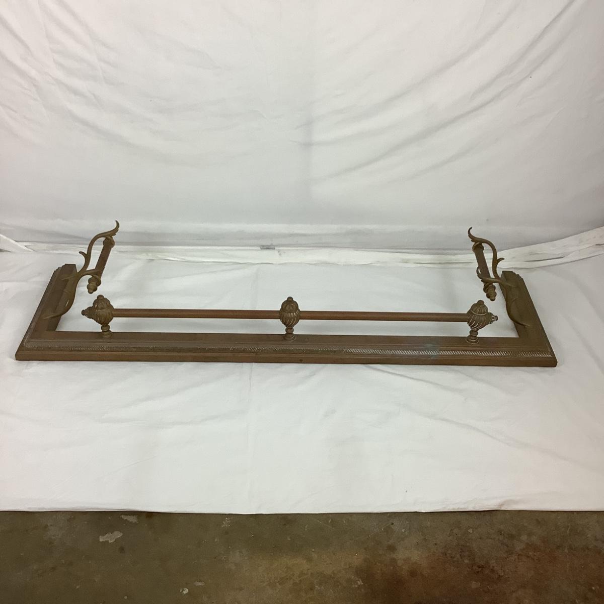 838 Brass Fireplace Bumper