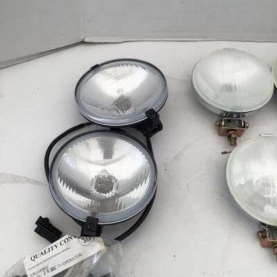 266 Set f Mini Cooper Driving Lamp Kit and Lucas Rally Lamps
