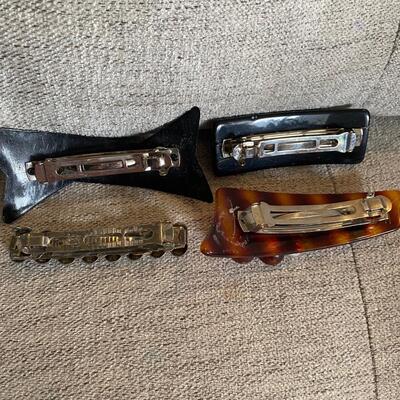 Vintage hair clips