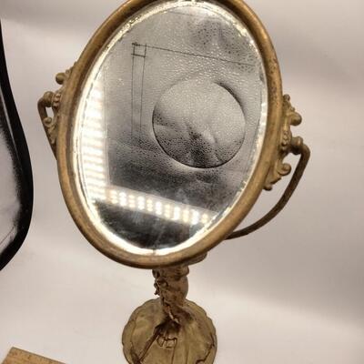 Lot 132 - Vintage Lady Mirror