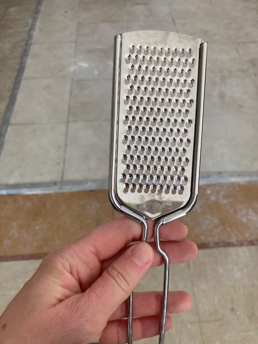 handheld cheese grater