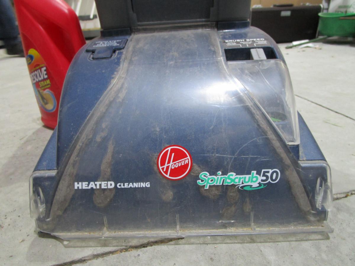 56 Hoover spin scrub 50 Carpet cleaner