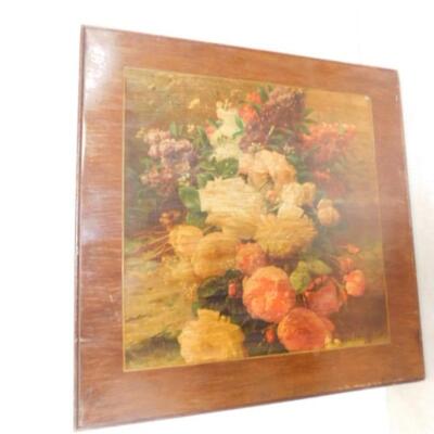 Antique Multipurpose Fire Screen and Card Table