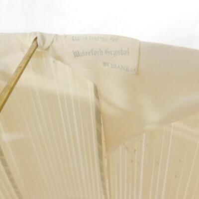 Waterford Crystal Post Table Lamp with Shade Choice B