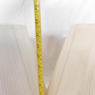 Waterford Crystal Post Table Lamp with Shade Choice B