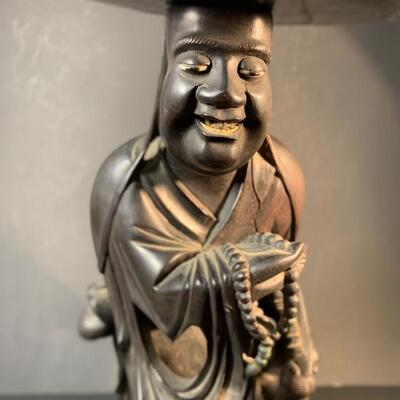 ASIAN CARVED FIGURE