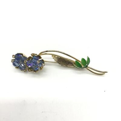 Vintage jewelry brooch