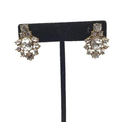 Vintage rhinestone earrings