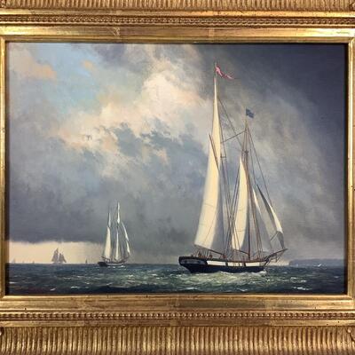 857 Original Oil Painting 
