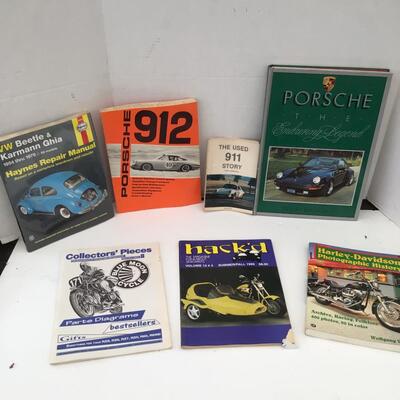 274Porsche, VW Service Manuals & Misc Motorcycle Books
