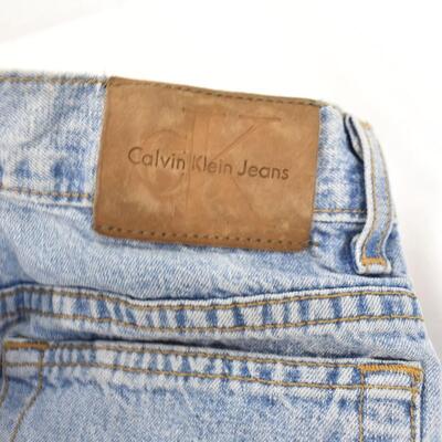 2 Pairs Kids Jeans: Levi Strauss sz 10 & Calvin Klein sz 14