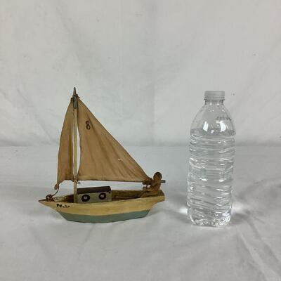 861 Antique Toy Boat