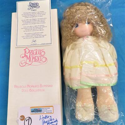 NEW 1996 Lindsay Precious Moments Vintage DOLLS COLLECTION NEW in Box