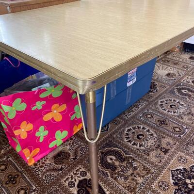 Midcentury Formica dining room table PICK UP IN NORTH GLENN atomic ranch