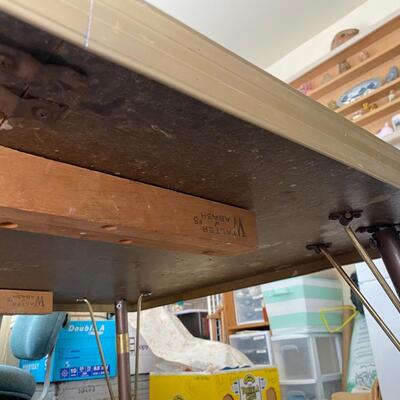 Midcentury Formica dining room table PICK UP IN NORTH GLENN atomic ranch