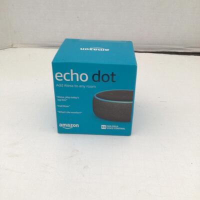 277 Amazon Echo Dot-New In Unopened Box