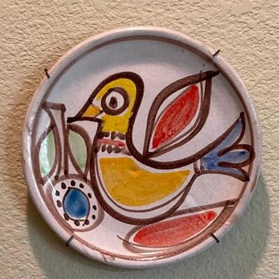 DeSimone (Italy) Hand Painted Bird Plate