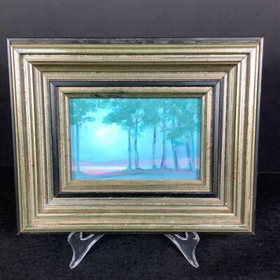 888 Original Oil on Board by Lynne Johnson Horvath