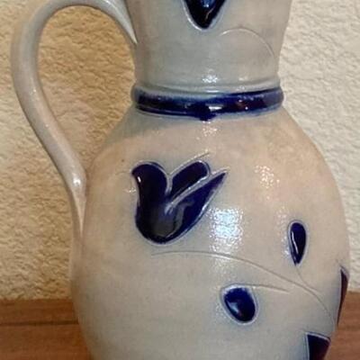 Small Vintage Stoneware Pitcher