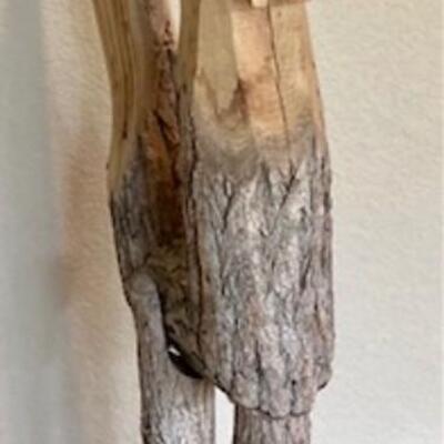 Carved Wooden Folk Art Rooster