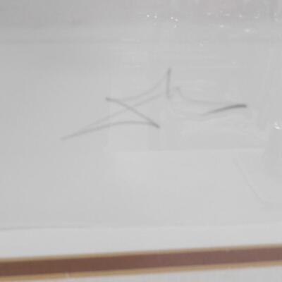 Framed Art Original Hand Etching Artist Proof Pencil Signed 'The Academy of France by Salvador Dali with COA