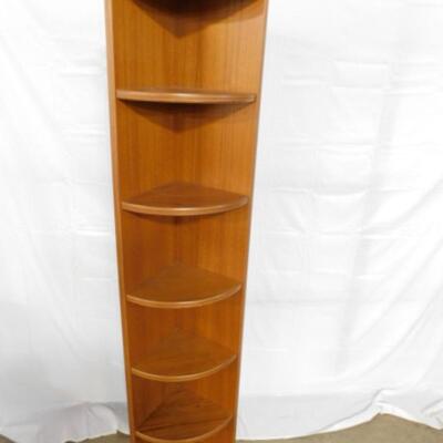 Slim Profile Corner Book or Collectible Display Stand