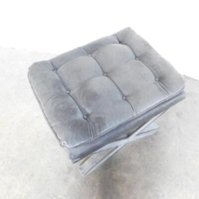 Mid Century Modern Design Upholstered Sitting or Foot Stool Choice A