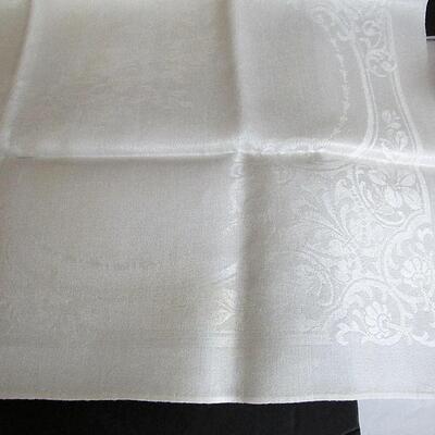 Lot of 10 Vintage Fancy Cloth Napkins or Placemats