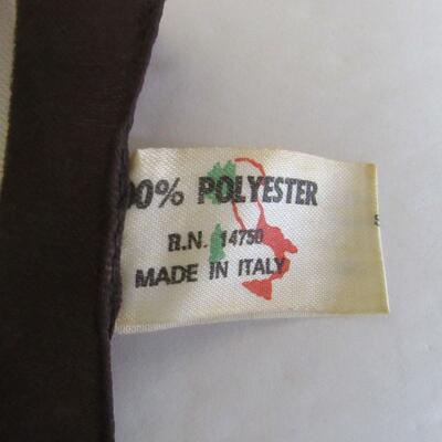 Nice Quality Ladies Scarf, Hot Air Balloon Theme, Made in Italy