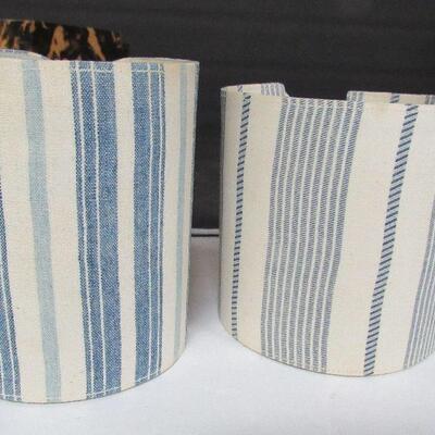 ANTIQUE Nice Set of Men's CUFFS AND COLLARS in Original Decorative Box - Read Description