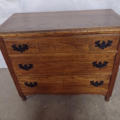 Antique Solid Wood Chest of Drawers