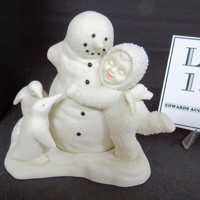 Vintage Dept 56 Snowbaby in Box, All We Need Is Love